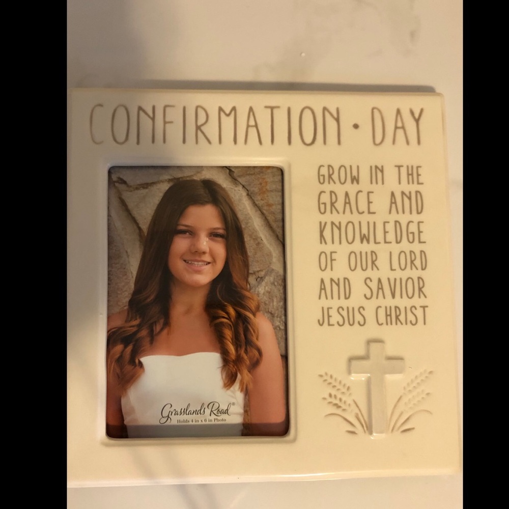 Confirmation picture frame! ✨
